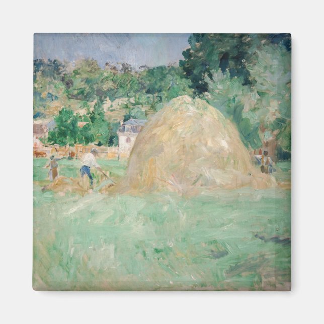Berthe Morisot - Hystacks at Bougival Magnet (Vorne)