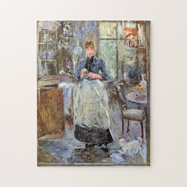 Berthe Morisot - im Esszimmerpuzzlespiel (Vertikal)