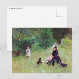 Berthe Morisot - Im Park Postkarte