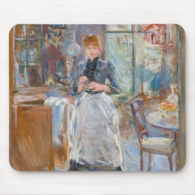 Berthe Morisot - Im Speisesaal Mousepad (Vorne)