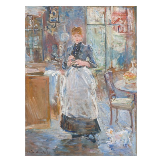 Berthe Morisot - Im Speisesaal Tischdecke (Vorderseite)
