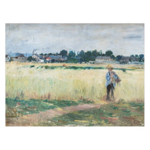 Berthe Morisot - Im Wheatfield bei Gennevillie Tischdecke
