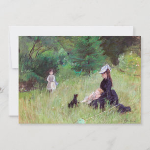 Berthe Morisot - In einem Park / Dans le parc Einladung