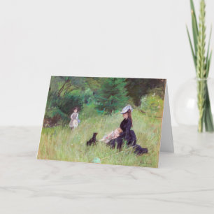 Berthe Morisot - In einem Park / Dans le parc Karte