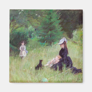 Berthe Morisot - In einem Park / Dans le parc Magnet