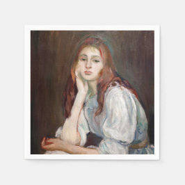 Berthe Morisot - Julie Daydreaming Serviette