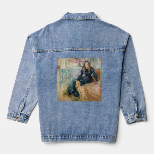 Berthe Morisot - Julie und ihr Windhund Laerte Jeansjacke