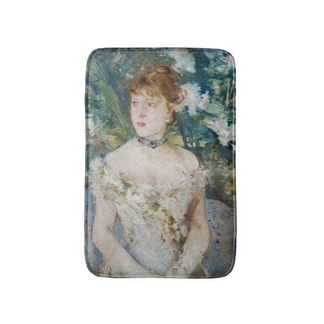 Berthe Morisot - Junge Frau in einem Baseball Badematte (Vorderseite Vertikal)
