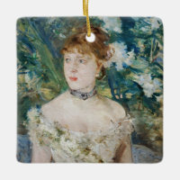 Berthe Morisot - Junge Frau in einem Baseball