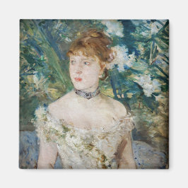 Berthe Morisot - Junge Frau in einem Baseball Magnet