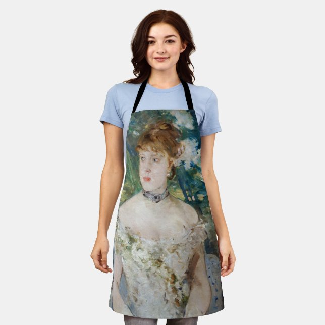 Berthe Morisot - Junge Frau in einem Baseball Schürze (Getragen)