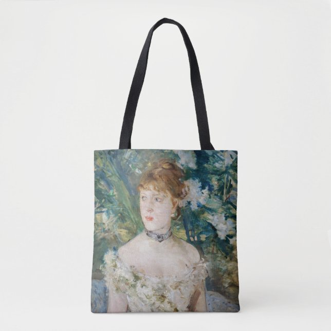 Berthe Morisot - Junge Frau in einem Baseball Tasche (Vorderseite)