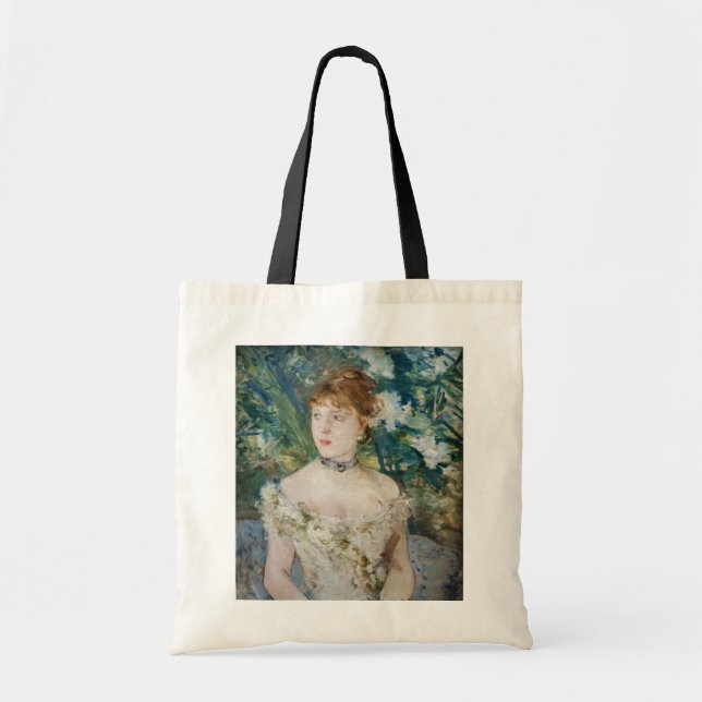 Berthe Morisot - Junge Frau in einem Baseball Tragetasche (Vorne)