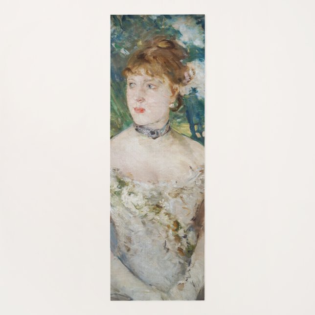 Berthe Morisot - Junge Frau in einem Baseball Yogamatte (Rückseite)