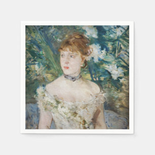 Berthe Morisot - Junges Mädchen in Ballkleid Serviette