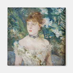 Berthe Morisot - Junges Mädchen in einem Ballkleid Magnet