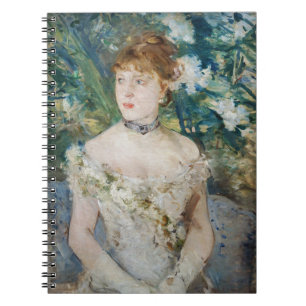 Berthe Morisot - Junges Mädchen in einem Ballkleid Notizblock