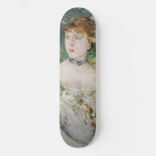 Berthe Morisot - Junges Mädchen in einem Ballkleid Skateboard