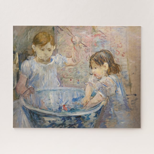 Berthe Morisot - Kinder im Becken (Horizontal)