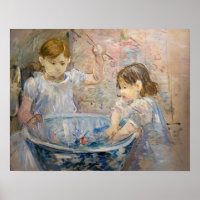 Berthe Morisot - Kinder im Becken