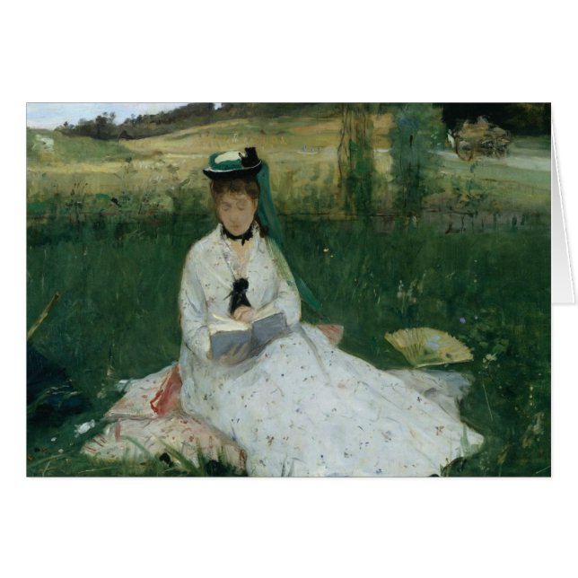 Berthe Morisot - Lesen (Vorderseite (Horizontal))