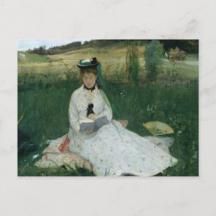 Berthe Morisot - Lesen Postkarte