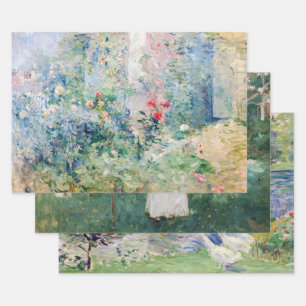 Berthe Morisot - Meisterwerke Auswahl Geschenkpapier Set