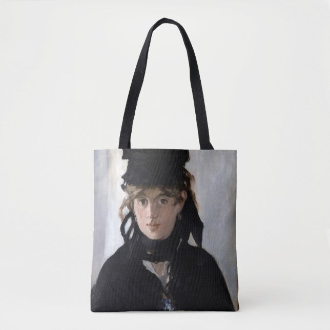 Berthe Morisot mit einem Bouquet aus Violetten, Ma Tasche (Vorderseite)