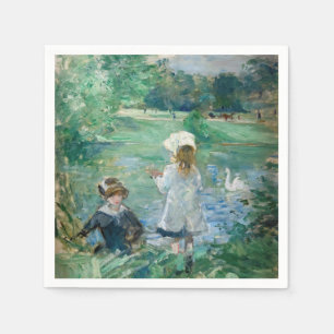 Berthe Morisot - Neben einem See Serviette