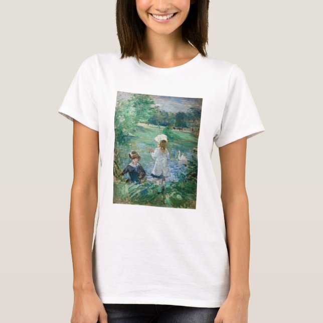 Berthe Morisot - Neben einem See T-Shirt (Vorderseite)