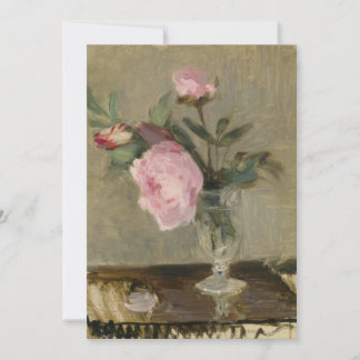 Berthe Morisot - Peonies Einladung