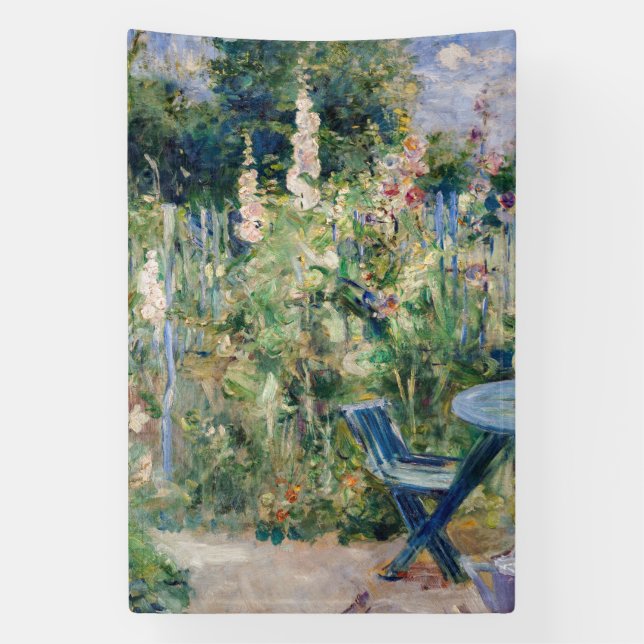 Berthe Morisot - Rose Tremieres Banner (Vertikal)