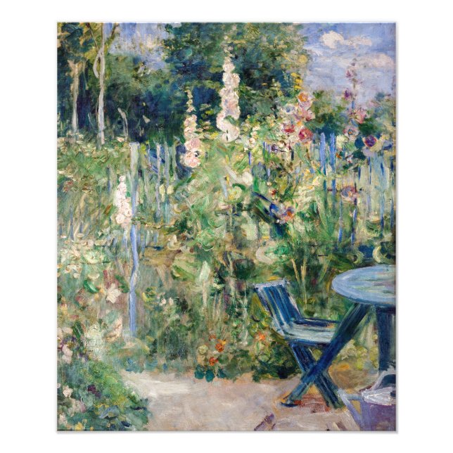 Berthe Morisot - Rose Tremieres Fotodruck (Vorne)