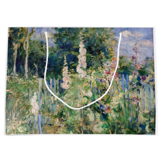 Berthe Morisot - Rose Tremieres Große Geschenktüte (Vorderseite)