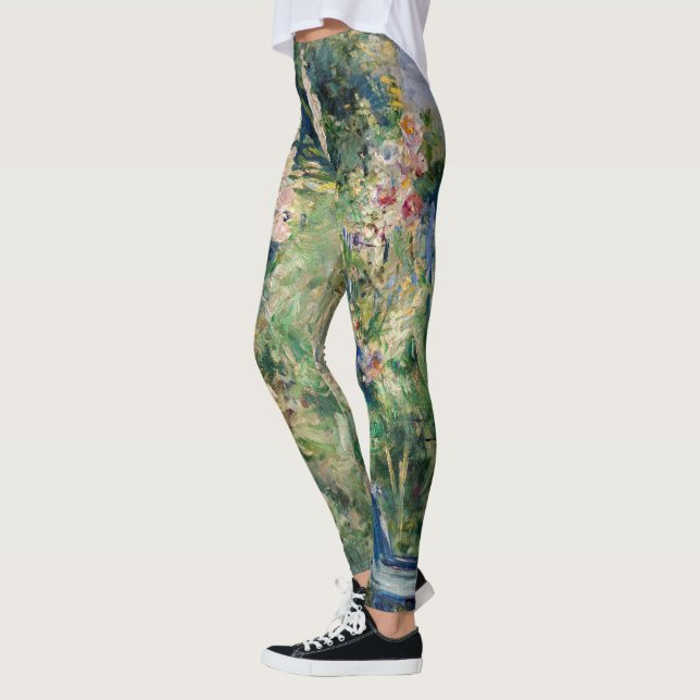 Berthe Morisot - Rose Tremieres Leggings (Links)