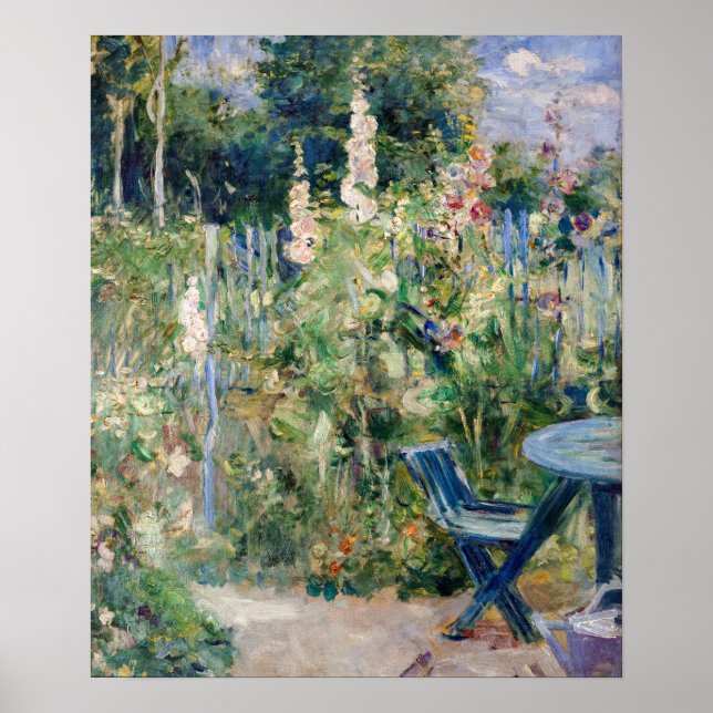 Berthe Morisot - Rose Tremieres Poster (Vorne)