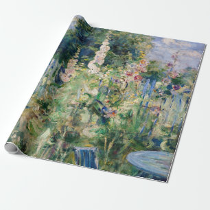 Berthe Morisot - Rosen / Stockrosen Geschenkpapier