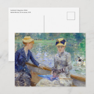 Berthe Morisot - Sommer Tag Postkarte