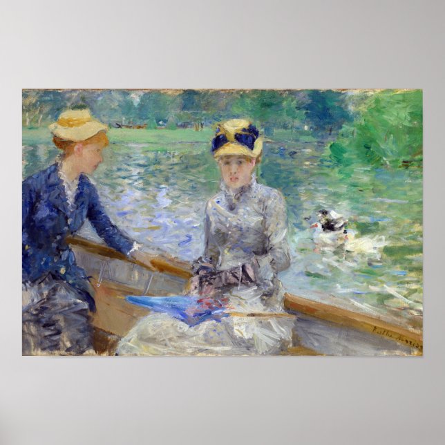 Berthe Morisot - Sommertag Poster (Vorne)