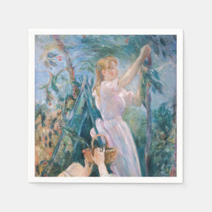 Berthe Morisot - The Cherry Picker Serviette