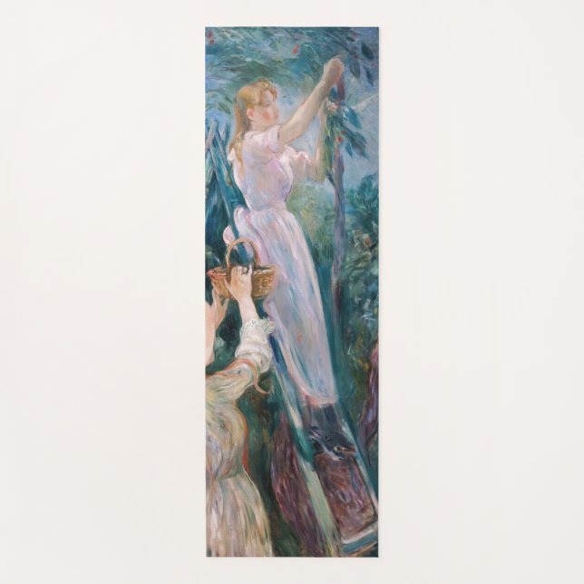 Berthe Morisot - The Cherry Picker Yogamatte (Vorderseite)