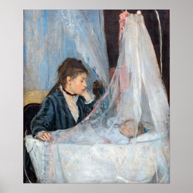 Berthe Morisot - The Cradle Poster (Vorne)