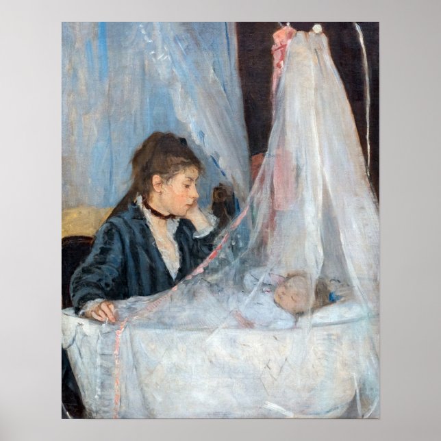 Berthe Morisot - The Cradle Poster (Vorne)