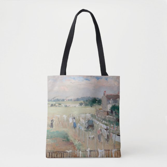 Berthe Morisot - Wäschewaschen nach Trocknen Tasche (Vorderseite)