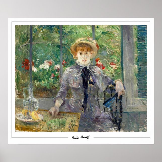 Berthe Morisot Zedign Art Poster #11 (Vorne)