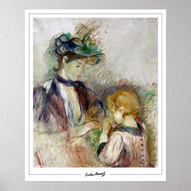 Berthe Morisot Zedign Art Poster #254 (Vorne)