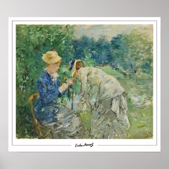 Berthe Morisot Zedign Art Poster #7 (Vorne)