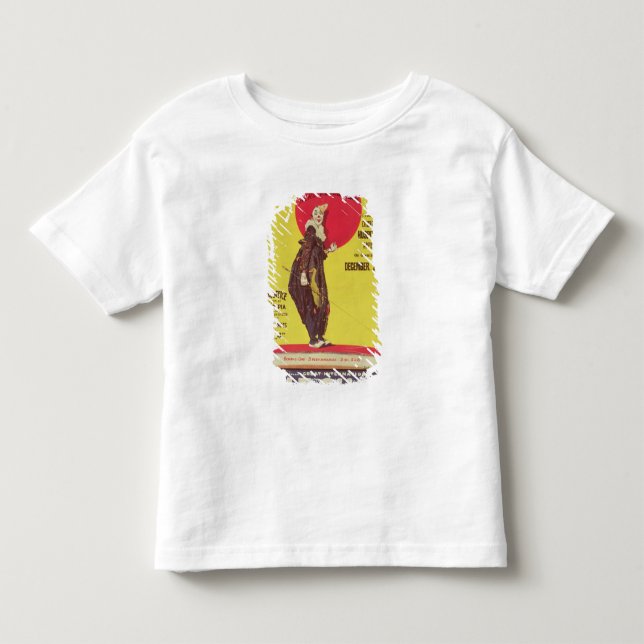 Bertram mahlt Zirkusplakat Kleinkind T-shirt (Vorderseite)