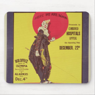 Bertram mahlt Zirkusplakat Mousepad