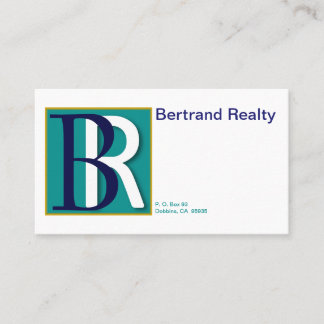 Bertrand Realty Business Card Visitenkarte